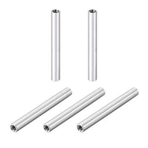 uxcell 5 Pcs M3x70mm Round Aluminum Standoff Column Spacer Female for RC Willey Round Dining Table Drone FPV Quadcopter Racing DIY