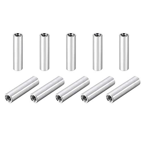 uxcell 10 Pcs M3x20mm Round Aluminum Standoff Column Spacer Female for Ruckus RC Truck 1 10 Drone FPV Quadcopter Racing RC Multirotors Parts DIY