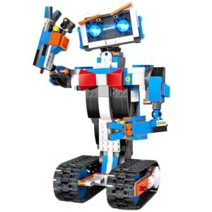OKK App Controlled RC Helicopter STEM Building Kit for Kids Ages 8 12 635 Pieces Educational DIY Engineering Toy