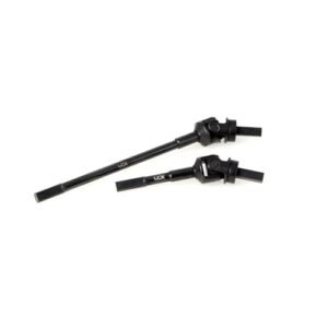 LCX Racing 1/10th RC Crawler Car Hardened Steel Front Universal Axle Drive Shaft CVD for RC Car Axial SCX10 III AXI03007 SCX10.3 Upgrades Parts Accessories Essential RC Mower Parts
