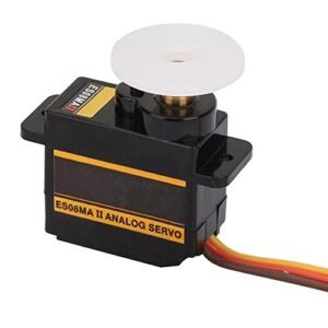 Metal Gear Servo Set High Speed Servo Analog Gear for RC Trucks at Skatepark ES08MA II 12g 1.8kg 10 Seconds