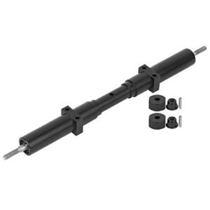 VGEBY RC Truck Trailer Hitch Metal Unpowered Wheel Axle Upgrade Parts for 1 10 Scale Tractor Truck
