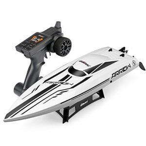 Cheerwing RC Boat 25 Inch Brushless Motor 30 MPH High Speed Remote Control Racing Boat for Adults and Kids