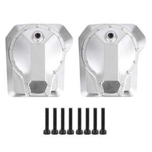 TV RC Willey Compatible Drive Shaft Diff Cover Case High Grade Metal Front Rear for 1/10 RC Crawler Car