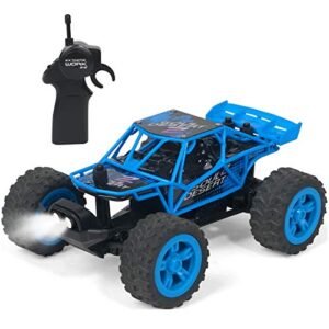WOWRC 1/32 Scale RC Car Remote Control Car 25KM/h Led Light High Speed Buggy 2.4Ghz RTR Fast Vehicle Hobby Toys for Boys Kids Gift