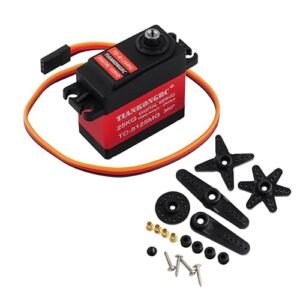 Wishiot TD 8125MG 25KG Digital Servo Waterproof Metal Gear for Large Scale RC Model Aircraft Kits DIY Robot Robotic Arm