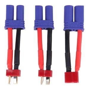HobbyPark Deans T Plug to EC5 Connector Adapter 3 Pack for RC Cars Trucks Drones Enhance Your RC Sproul Bible Reading Plan Experience