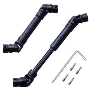 Integy RC Crawler Parts HobbyPark Steel Centre Drive Shaft CVD 90 125mm for 1 10 RC Crawler Traxxas TRX 4 Axial SCX10 Upgrade Replacement 2pcs