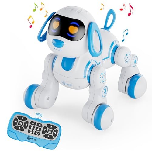 Contixo R3 Really Rad Robots Mibro Remote Control RC Robot Dog Interactive Smart Toy for Kids Ages 3 12