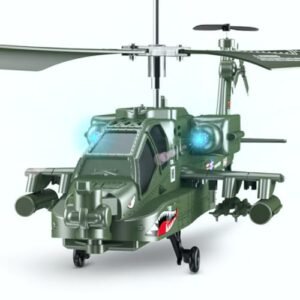 SYMA S109 Apache RC Helicopter 3CH Infrared Military Aircraft Model with 6 Axis Gyro Stabilizer