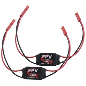 SING F LTD 2Pcs UBEC 3A 5V Mini BEC DC DC Converter Module Regulator for RC F Widebody Airplane FPV Gimbal Telemetry Device