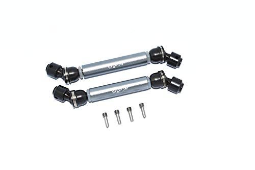 GPM AXIAL SCX10 III WRANGLER AXI03007 Steel Aluminum Front Rear CVD Drive Shaft 6PC Set Gray