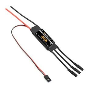 QWinOut 40A Brushless ESC Simonk Firmware Speed Controller for Electric Brushless RC Trucks with 5V 3A BEC
