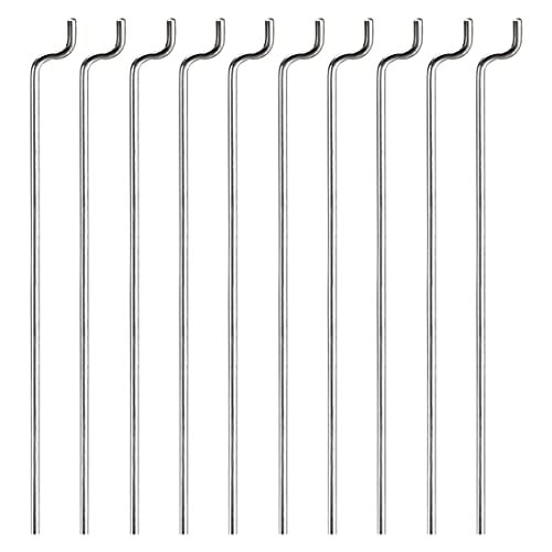 uxcell 1mm x 400mm Steel Z Pull Push Rods Parts Pack of 10 for RC Solar Boat DIY Projects