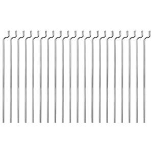 uxcell 1.2mm x 450mm Steel Z Pull Push Rods Pack of 20 Nexstar RC Plane Parts