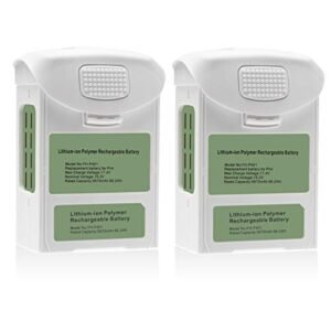 COOLSHOW Phantom 4 Series 5870mAh 15.2V 2 Packs LiPo Intelligent Flight Replacement Battery for DJI Phantom 4 Pro Advanced Pro Plus V2.0