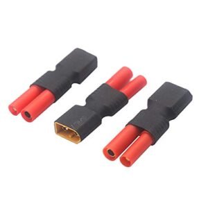ShareGoo 3Pack No Cable XT60 Male to HXT 4 0mm Female Connector Adapter for RC Car Boat Drone Battery Charger ESC Free RC Outrigger Boat Plans
