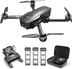 Holy Stone HS720 4K Drone with 3 Batteries 78 Min Flight Time