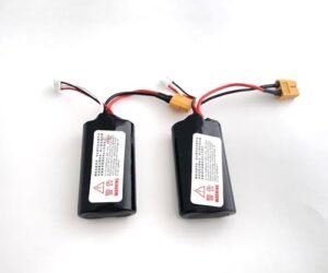 Novahobby Henglong 1/16 RC Tank Toy Hobby Part Accessory with 2 Pack Li Ion Batteries XT60 Connector