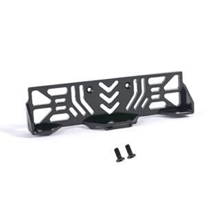 RZXYLRC Aluminum Alloy Battery Tray Mount for Axial SCX10 III AXI03007 1/10 RC Crawler Upgrade Parts Black