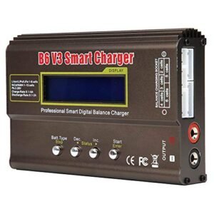 SkyRC B6 V3 80W Smart Balance Charger for RC Boat V Hull Batteries with LCD Display