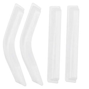 Sandy Land RC Car Body ABS Front Rear Window Sun Visor for 1/10 LC80 Land Cruiser Upgrade Parts