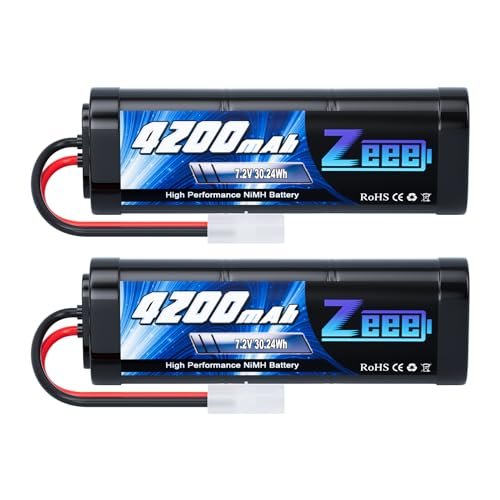 Zeee 7.2V 4200mAh NiMH Battery with Tamiya Connector for RC Car Truck Buy RC Truck Online