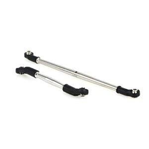 LCX Racing 1 10th RC Crawler Car Stainless Steel Front Steering Linkage for Traxxas TRX4 TRX6 6x6 G63 Upgrades Parts Accessories