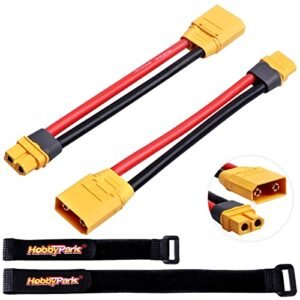 Syncros XR RC 27 5 Wheels Compatible HobbyPark Female XT60 to XT90 Male Adapter with 10AWG Gauge Wire RC Lipo Battery Connectors Converter