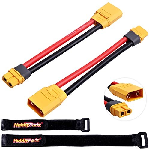 Syncros XR RC 27 5 Wheels Compatible HobbyPark Female XT60 to XT90 Male Adapter with 10AWG Gauge Wire RC Lipo Battery Connectors Converter