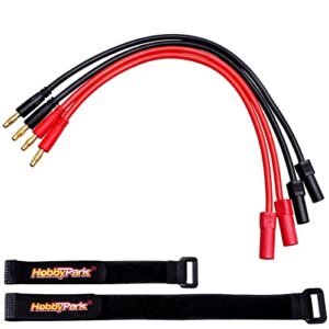 HobbyPark XT150 Connector Plugs Male Female 4mm Banana Bullet Plug for RC Harrier Plans Battery Charger Cable Adapter 2 Pairs