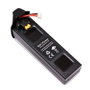 MaximalPower 7.4V 3600mAh Li Po Battery for RC F18 Turbine Jet Drones MJX B2C B2W B2 Bugs 2w Snaptain SP700 Potensic D80 Contixo F18 Force1 F200SE
