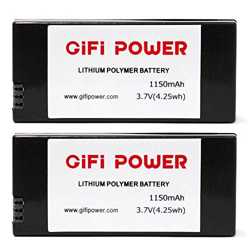 MaximalPower Replacement Battery for Parrot Mini Drone Rolling Spider Mambo Airborne Cargo RC Drones (2 Pack Battery)