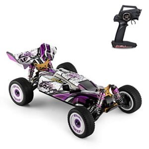 GoolRC WLtoys 124019 1/14 Scale RC Tires 4WD 60km High Speed Remote Control Car with Aluminum Alloy Chassis