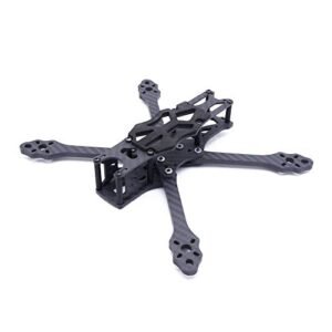 DJI Air Unit Compatible 220mm 5 Inch Carbon Fiber Quadcopter Freestyle Frame Kit for FPV Racing Drones