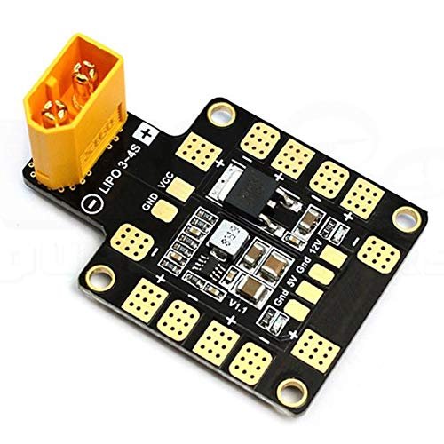 Drone Power Distribution Board XT60 3 4S 9 18V with 5V 12V Output for Video Equipment
