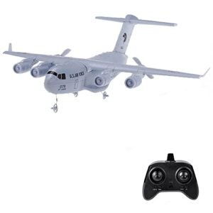 GoolRC C 17 RC 26 Military Aircraft 2.4GHz 2CH Remote Control Airplane 373mm Wingspan EPP Foam Fixed Wing RC Plane for Beginners Kids and Adults