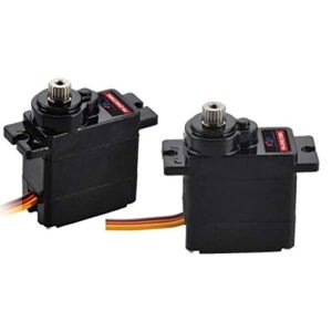 2pcs 13g FH9025 Digital Micro Servo with Metal Gear 2.35 2.5Kg Torque for CRX RC Body and RC Airplanes