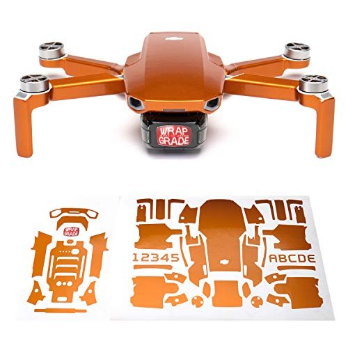 Wrapgrade Skin Compatible with Mini RC Dump Truck DJI Mini 2 Main Unit Butterfly Copper