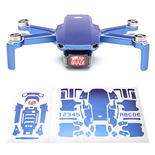 Wrapgrade Skin Compatible with DJI Mini 2 Main Unit Celeste Blue Perfect for Mini RC Desert Truck Enthusiasts