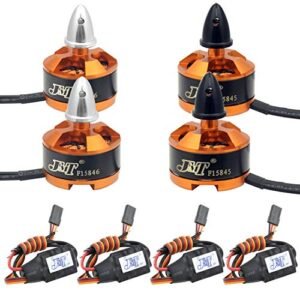 JMT Mini Multi Rotor 1806 2400KV RC Turbine Motor with 12A ESC for DIY 250 Mini Drone FPV CC3D 260 330 RC Quadcopter
