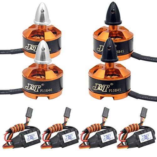 JMT Mini Multi Rotor 1806 2400KV RC Turbine Motor with 12A ESC for DIY 250 Mini Drone FPV CC3D 260 330 RC Quadcopter