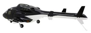 Airwolf 800 RC Helicopter Glass Fiber Scale Fuselage for 450 Size Helicopters with Retractable Landing Gear