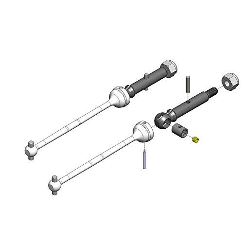 MIP Shiny CVD Kit for Losi Mini T 2.0 and Mini B Electric RC Trucks Part Number 20060