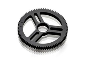 EXOTEK Racing 1988 Flite Spur Gear 48 Pitch 84 Tooth, Machined Delrin, for EXO Spur Gear Hubs