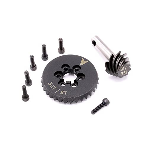 Vanquish Products AR44 Axle Underdrive Gear Set 33T 8T VPS08331 for RC Electric Jet RTF Models