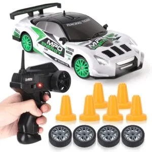 Liberty Imports RC Drift Car 1 24 Scale 2 4GHz 4WD Remote Control Sport Racing Vehicle with LED Light and Drift Tires
