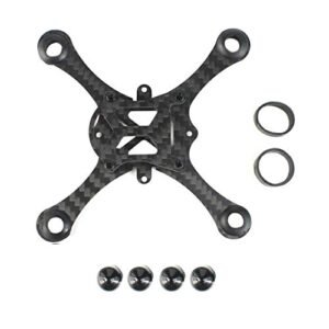 QWinOut Hollow Cup Rack Brushed Mini Drone Frame Kit 100MM Wheelbase Carbon Fiber for Indoor FPV Racing Drone Parts