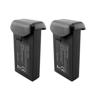 Sea Jump 2PCS 3.7V 1500mAh Lithium Battery Compatible with Lego Technic RC Helicopter HS110D HS110G Quadcopter Spare Battery Accessories