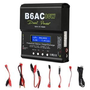 IMAX B6 Smart Battery Charger for Li ion LiPo Life NiMH NiCd PB 1 6S 1 15S 2 24V with Power Supply